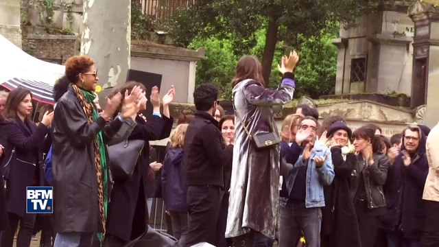 Obsèques de Jacques Higelin: Izïa fait applaudir une dernière fois son père