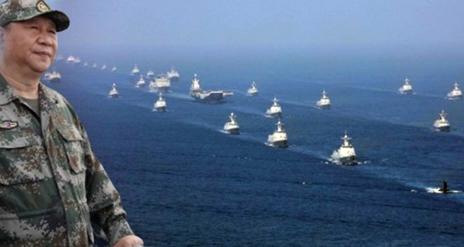 Çin Ordusu Dev Deniz Tatbikatıyla Gövde Gösterisi Yaparak ABD'ye Meydan Okudu