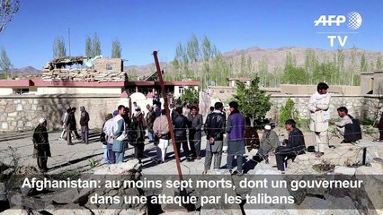 Afghanistan/attaque: au moins 7 morts, dont un gouverneur