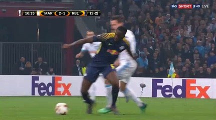 Dimitri Payet NO Goal HD - Marseille	2-1	RB Leipzig 12.04.2018