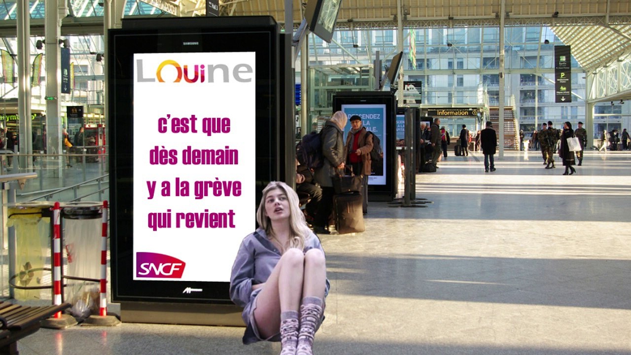 Louine - Jour sans train (feat. Louane) [Grèves SNCF 2018 contre la réforme ferroviaire]