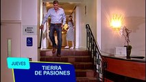 Tierra de Pasiones: ¡Francisco llega al hotel de Valeria y sucede lo inevitable! [VIDEO]