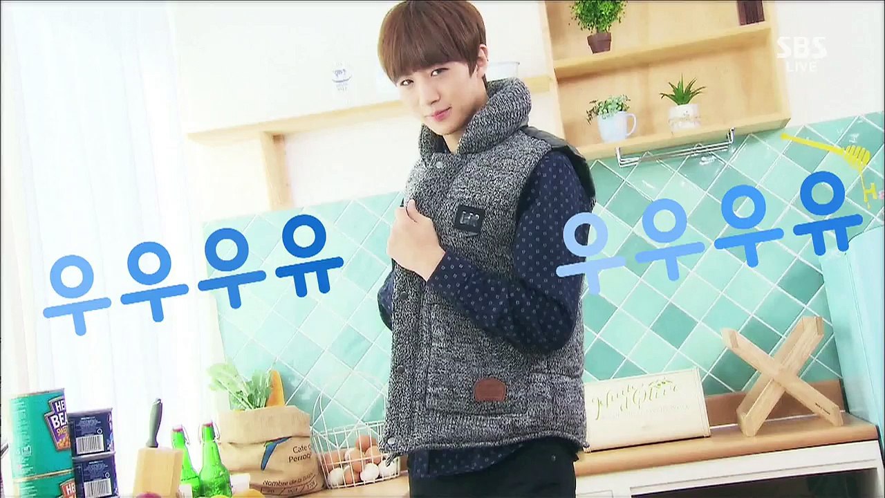 [131124] SBS 인기가요 에이젝스&고우리 우유송