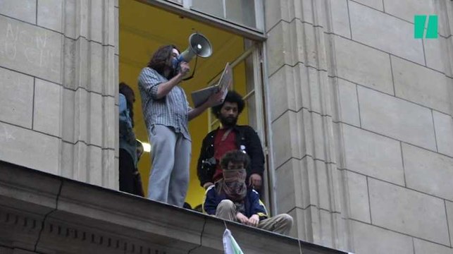 La Sorbonne: Empêchés de tenir leur AG, les étudiants décident en direct d'occuper l'établissement