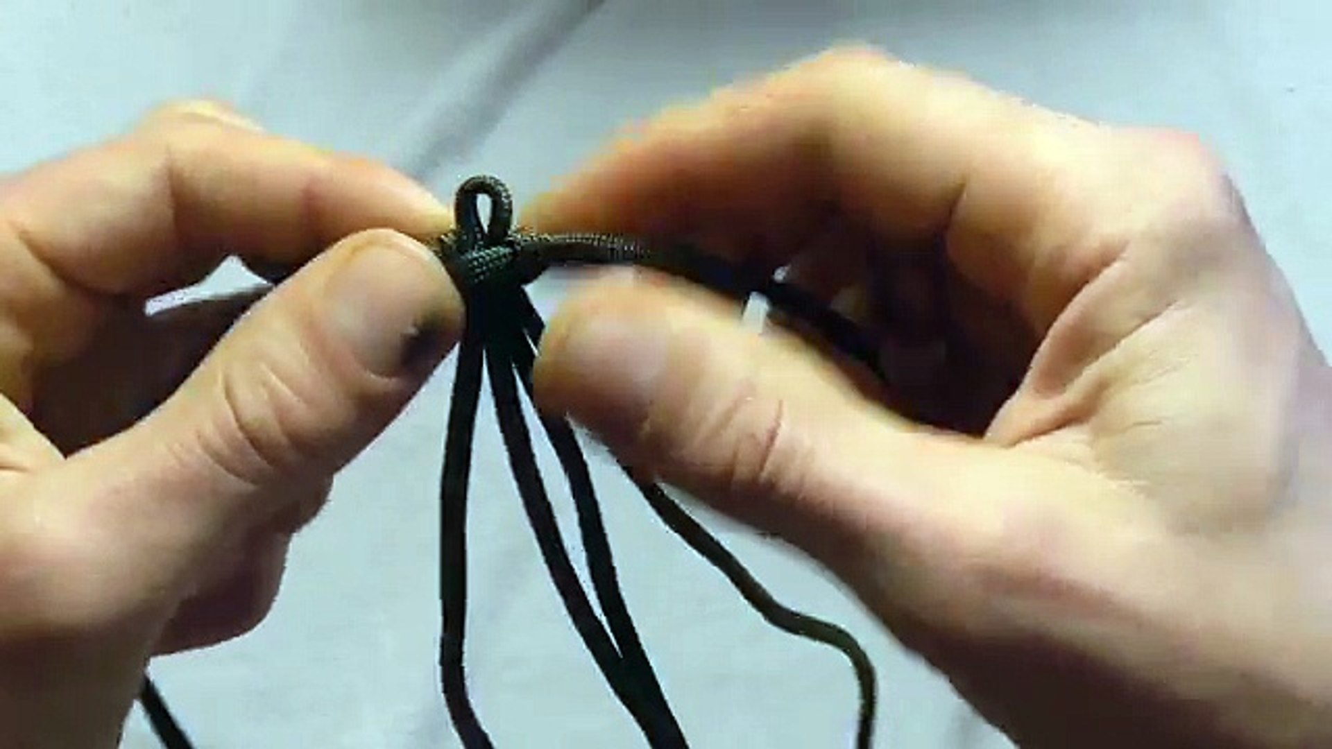 One Strand Cobra Weave Paracord Survival Bracelet No Buckle Tutorial –  Видео Dailymotion