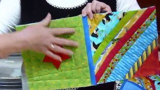 How to join up Quilt as you Go blocks and borders - Quilting Tips & Techniques 074