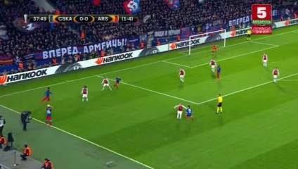 Fedor Chalov Goal HD - CSKA Moscow 1-0 Arsenal 12.04.2018
