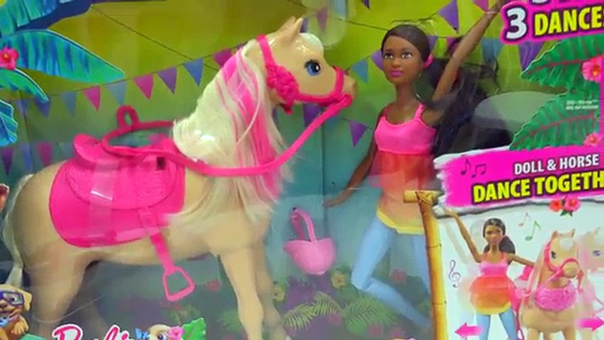 Horse & Rider Dancing Fun - Barbie & Her Sisters in a Puppy Chase Movie Horse Doll Set