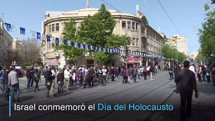 Israel se paralizó en el Día del Holocausto