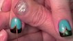 DIY Short Nail Art Design | Easy Wonder Woman Dotticure Nails Tutorial
