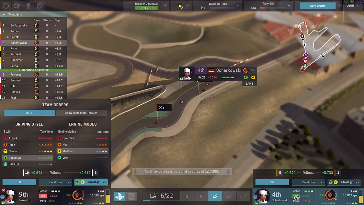 Motorsport Manager (89 database) - season 3 race 7