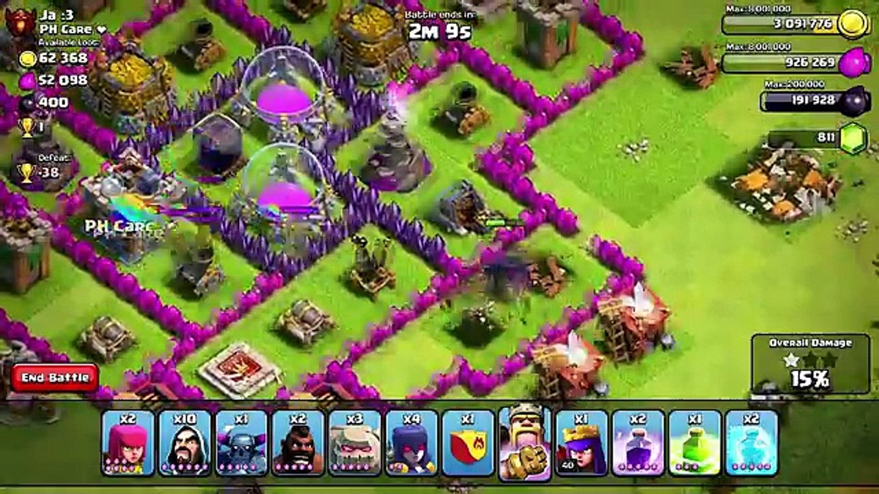 Clash Of Clans PEKKA vs KING (DUEL to the DEATH) video Dailymotion