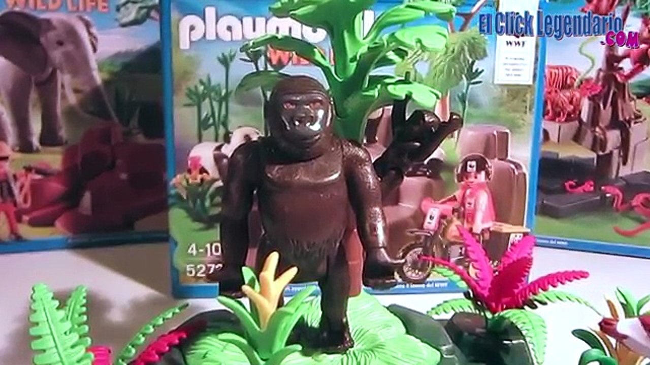 Playmobil WWF.Cuatro fantásticas cajas de animales (5272* 5273* 5274* 5275)