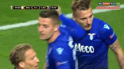 Ciro Immobile Goal HD - Salzburg	0-1	Lazio 12.04.2018