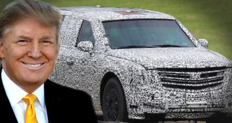 Trump'ın Yeni Limuzini Test Sürüşünde Yakalandı! Tam 15 Milyon Dolar