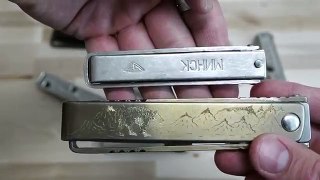 Нож по мотивам советского рамочника