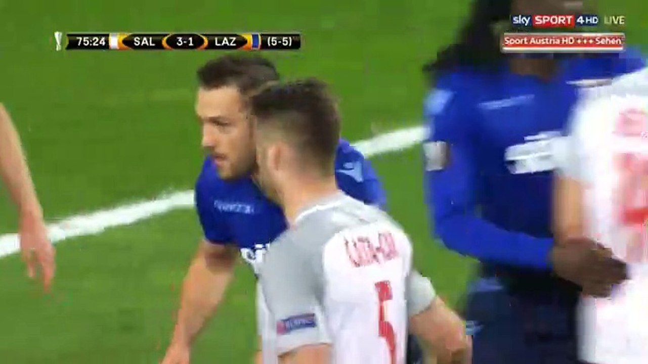 Stefan Lainer Goal HD -Salzburg	4-1	Lazio 12.04.2018