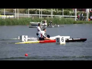 Mark Oldershaw CAN   Winner World Cup Canoe Sprint Poznan C1