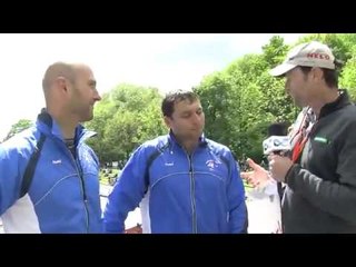 Interview Volf and Stepanek   2012 European Champions C2