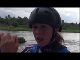 Kimberly Woods (GBR) | Slalom World Championships 2013