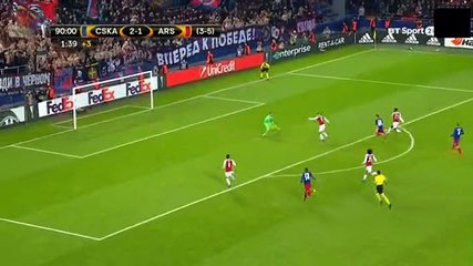 Aaron Ramsey Goal HD - CSKA Moscow 2-2 Arsenal 12.04.2018