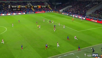 Aaron Ramsey Goal HD - CSKA Moscow 2-2 Arsenal  12.04.2018
