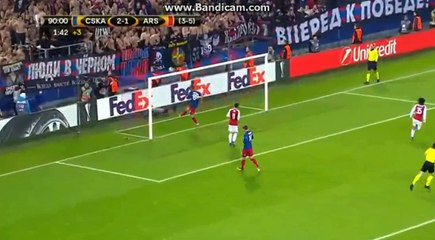 Aaron Remsey Goal HD - CSKA Moscow 2-2 Arsenal 12.04.2018