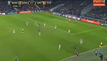 Aaron Ramsey Goal HD - CSKA Moscow	2-2	Arsenal  12.04.2018