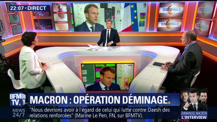 Emmanuel Macron sur TF1: le président de la République ne lâche rien