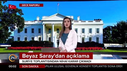 Beyaz Saray'dan ilk açıklama