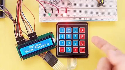 Arduino ile Güvenlik Paneli (Keypad ve LCD)