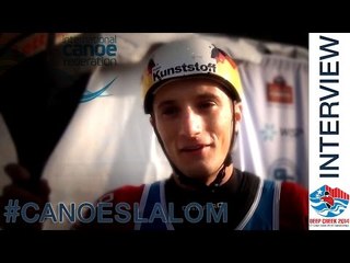 Sebastian Schubert (GER) K1M Slalom Semifinal |  World Championships 2014