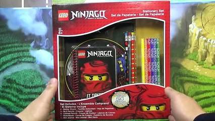 레고 닌자고 문구세트 51441 공책,연필,색연필,스티커 학용품 리뷰 Lego ninjago stationery set