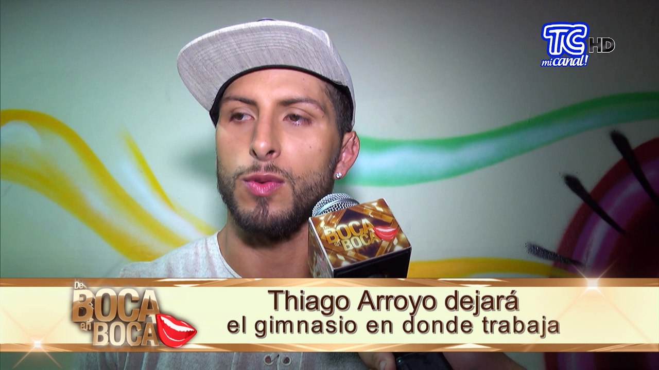 Thiago Arroyo deja el local donde funcionaba su gimnasio por boleta de auxilio que pesa en su contra