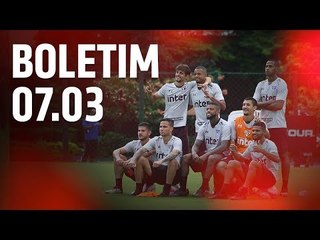 BOLETIM DE TREINO + ARBOLEDA: 07.03 | SPFCTV