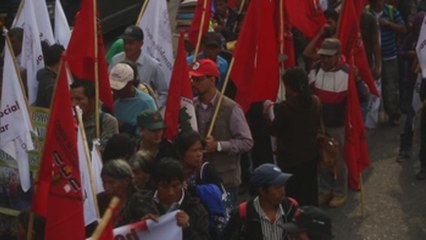 Guatemaltecos demandan un fiscal que libere al país de mafias