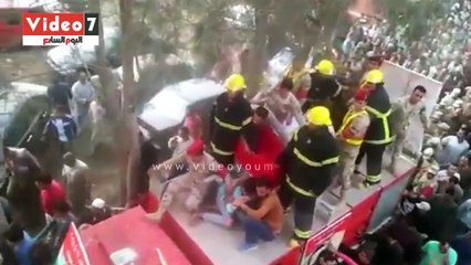 عزبة سملا بالغربية تودع شهيد الوطن محمد إبراهيم