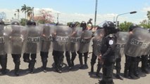 Manifestación por negligencia del Gobierno de Nicargua en incendio termina en disturbios