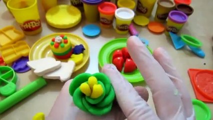 Play Doh Lunch time set-v58 - بلاي دوه | ألعاب أطفال