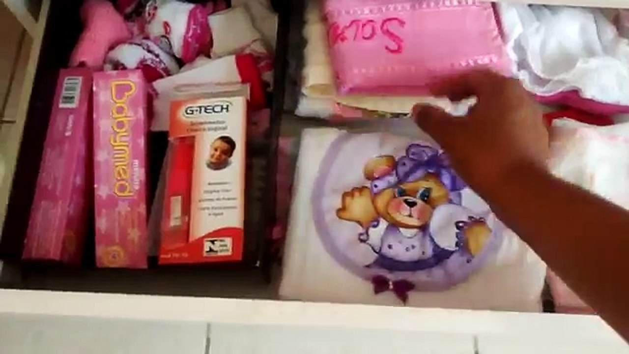 Como organizar a Cômoda do Bebê
