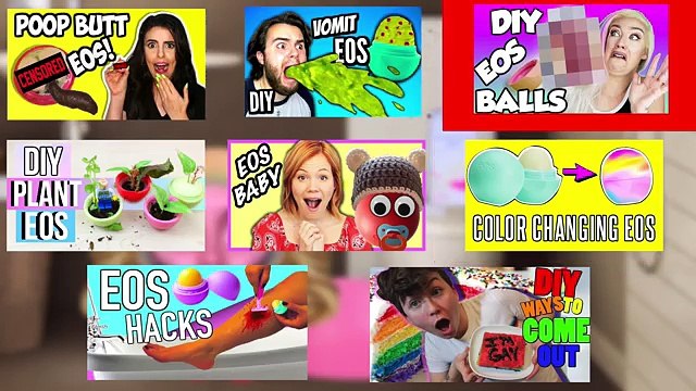 DIY Pregnant EOS Lip Balm | How To Make Your EOS Pregnant | Mommy EOS Gives Birth To Baby Fetus EOS!