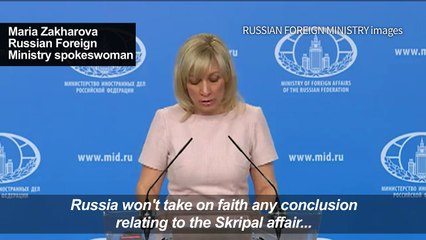 Moscow says will not accept conclusions of OPCW on spy poisoning