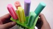 DIY Yogurt Milk Ice Cream Stick How To Make Disney Toy Surprise Eggs Learn Colors Toys