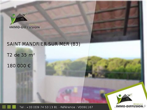 T2 A vendre Saint mandrier sur mer 35m2 - PIN ROLLAND