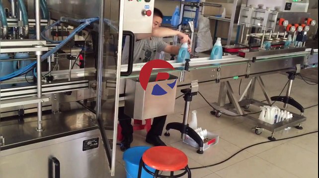 Reliance Line Type 500ml Shampoo Bottle Filling Capping Machine