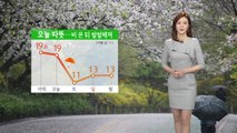 [날씨] 오늘도 포근...밤사이 비 내린 후 쌀쌀 / YTN