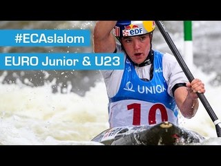 REPLAY : Finals C1W, C1M, K1M - 2015 ECA JR & U23 Canoe Slalom Championships