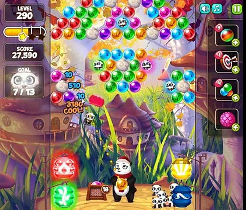 Panda Pop Level 290 NO BOOSTERS