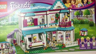 LEGO Friends Stephanies House Speed Build Fun Review!!! Kids LEGO Toys