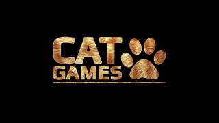 CAT GAMES - AMAZING LASER STRING (ENTERTAINMENT VIDEOS FOR CATS TO WATCH) 60FPS